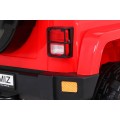 Offroadové vozidlo 4WD na plný úvazek červené