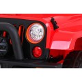 Offroadové vozidlo 4WD na plný úvazek červené
