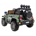 Terénní auto na plný úvazek 4WD Dětský lak Moro + Naped 4x4 + Dálkové ovládání + Audio LED + Úložný box