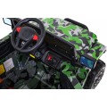 Terénní auto na plný úvazek 4WD Dětský lak Moro + Naped 4x4 + Dálkové ovládání + Audio LED + Úložný box