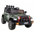 Terénní auto na plný úvazek 4WD Dětský lak Moro + Naped 4x4 + Dálkové ovládání + Audio LED + Úložný box