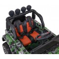 Terénní auto na plný úvazek 4WD Dětský lak Moro + Naped 4x4 + Dálkové ovládání + Audio LED + Úložný box