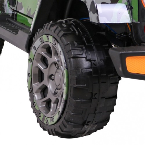 Terénní auto na plný úvazek 4WD Dětský lak Moro + Naped 4x4 + Dálkové ovládání + Audio LED + Úložný box