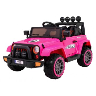 Offroadové vozidlo 4WD na plný úvazek růžové