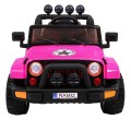 Offroadové vozidlo 4WD na plný úvazek růžové