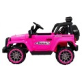 Offroadové vozidlo 4WD na plný úvazek růžové