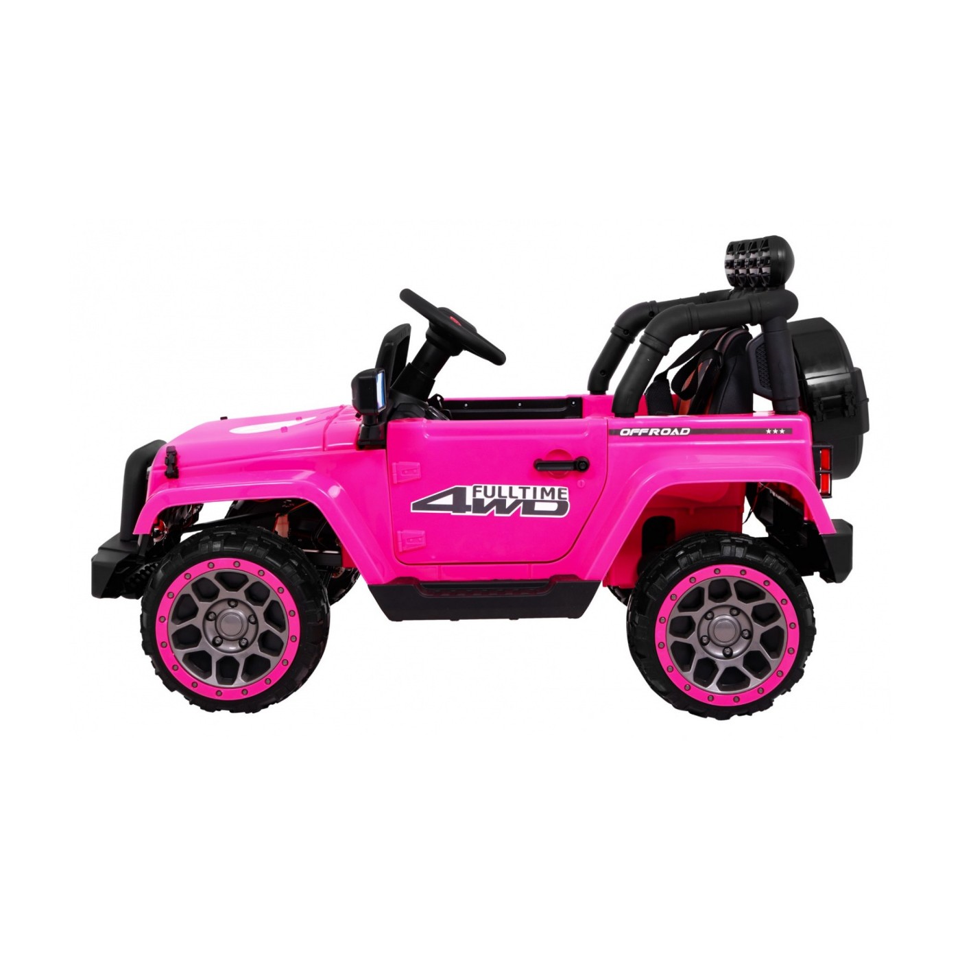 Offroadové vozidlo 4WD na plný úvazek růžové