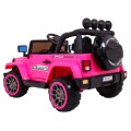 Offroadové vozidlo 4WD na plný úvazek růžové