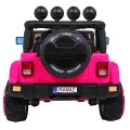 Offroadové vozidlo 4WD na plný úvazek růžové