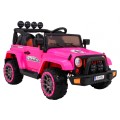 Offroadové vozidlo 4WD na plný úvazek růžové