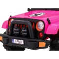 Offroadové vozidlo 4WD na plný úvazek růžové