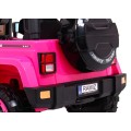 Offroadové vozidlo 4WD na plný úvazek růžové