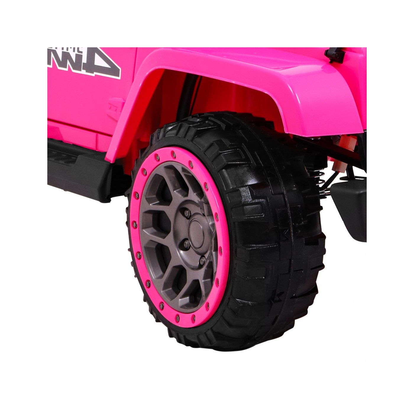 Offroadové vozidlo 4WD na plný úvazek růžové