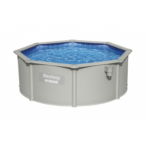 Panelový bazén HYDRIUM 360x120 kulatý 12 stop BESTWAY 8v1 + pískové čerpadlo