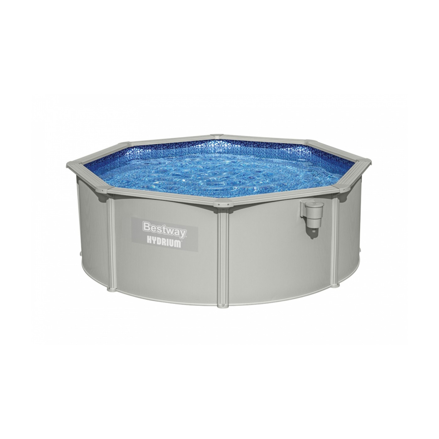 Panelový bazén HYDRIUM 360x120 kulatý 12 stop BESTWAY 8v1 + pískové čerpadlo