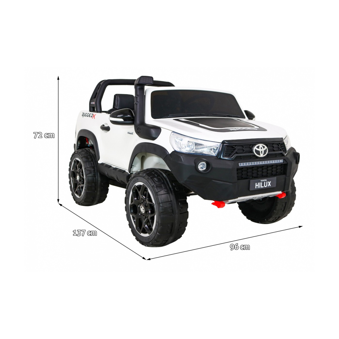 Vozidlo Toyota Hilux bílá