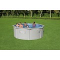 Panelový bazén HYDRIUM 360x120 kulatý 12 stop BESTWAY 8v1 + pískové čerpadlo