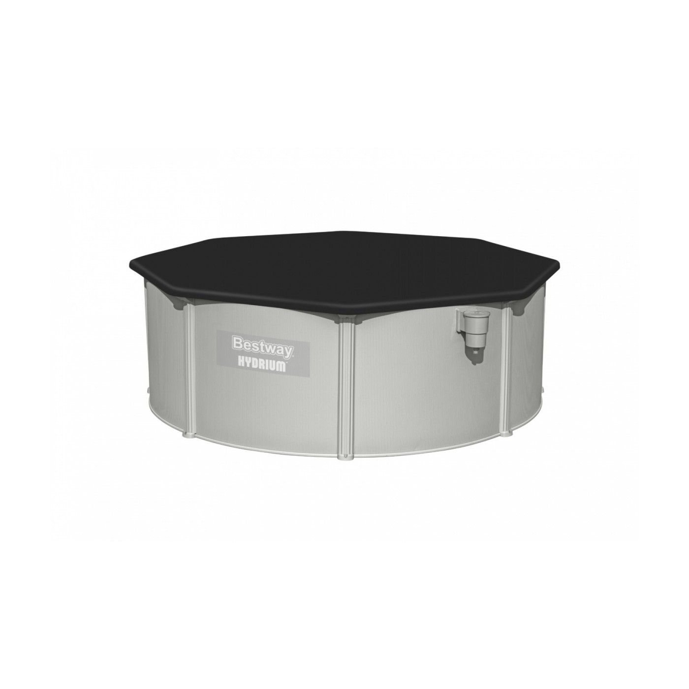Panelový bazén HYDRIUM 360x120 kulatý 12 stop BESTWAY 8v1 + pískové čerpadlo
