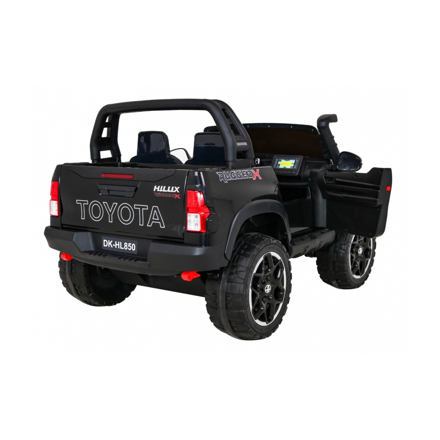 Vozidlo Toyota Hilux černé