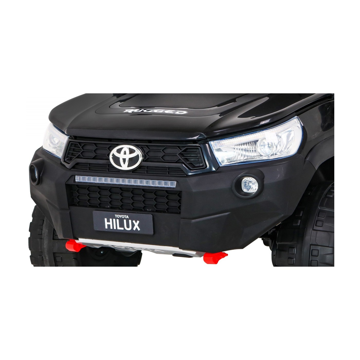 Vozidlo Toyota Hilux černé