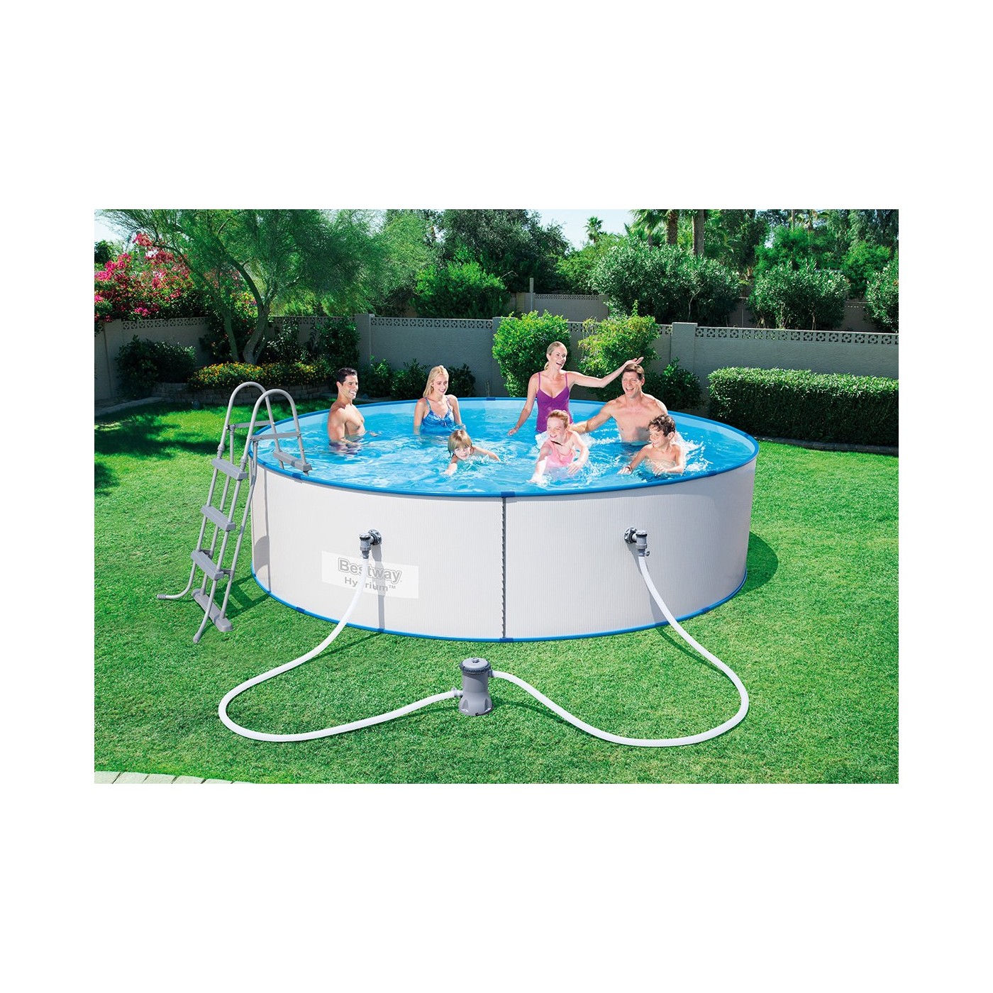 Panelový bazén 12ft 360x90cm HYDRIUM 4v1 BESTWAY