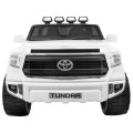 Toyota Tundra XXL dětský bílý dálkový ovladač kufr LED audio EVA pomalý start