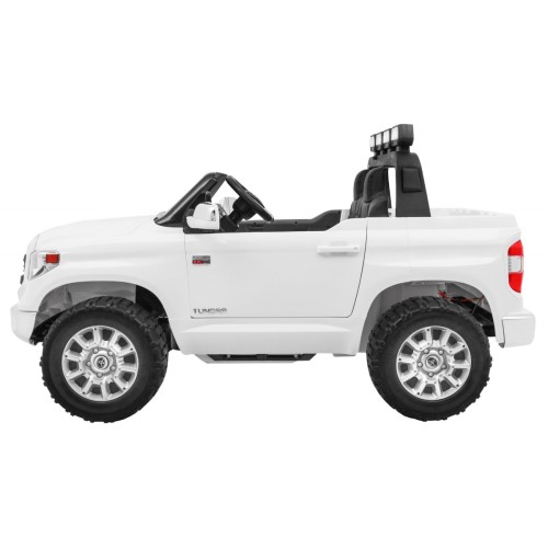 Toyota Tundra XXL dětský bílý dálkový ovladač kufr LED audio EVA pomalý start
