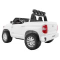 Toyota Tundra XXL dětský bílý dálkový ovladač kufr LED audio EVA pomalý start