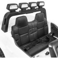 Toyota Tundra XXL dětský bílý dálkový ovladač kufr LED audio EVA pomalý start