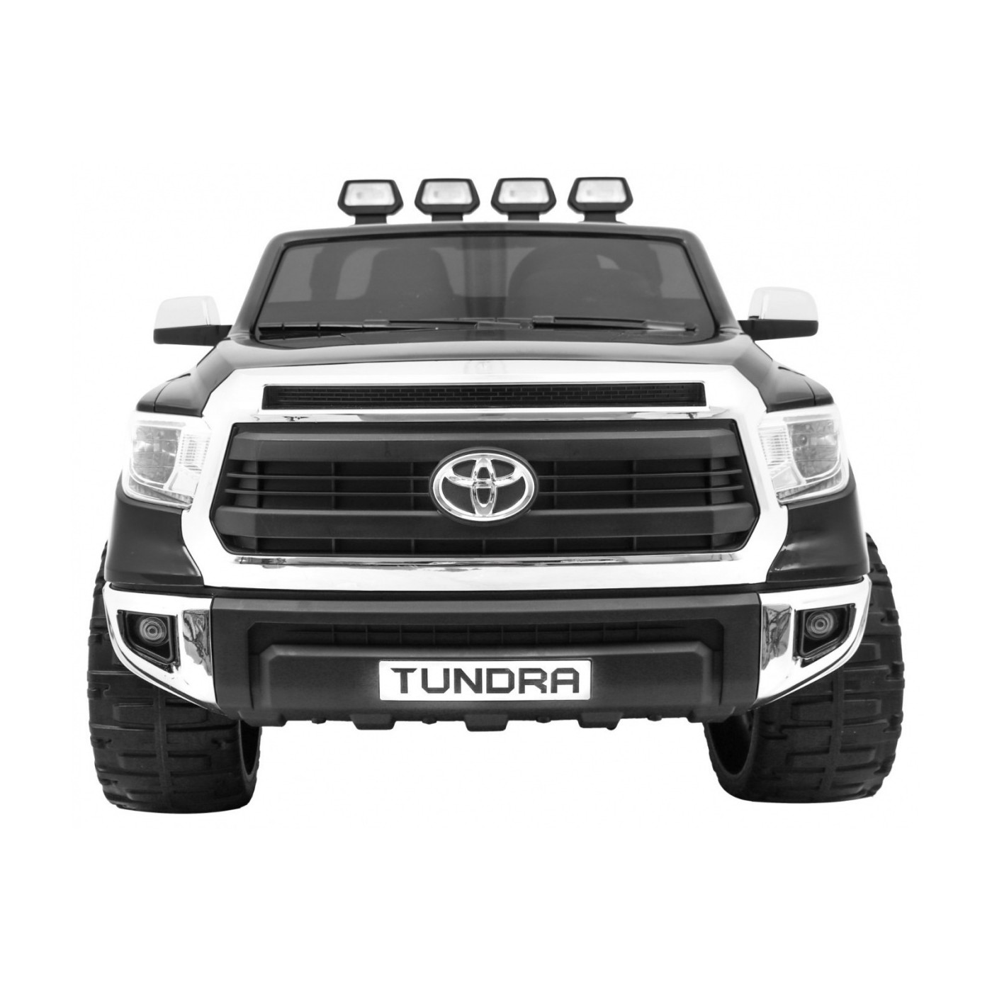 Toyota Tundra XXL Kids černý dálkový ovladač kufr LED audio EVA pomalý start