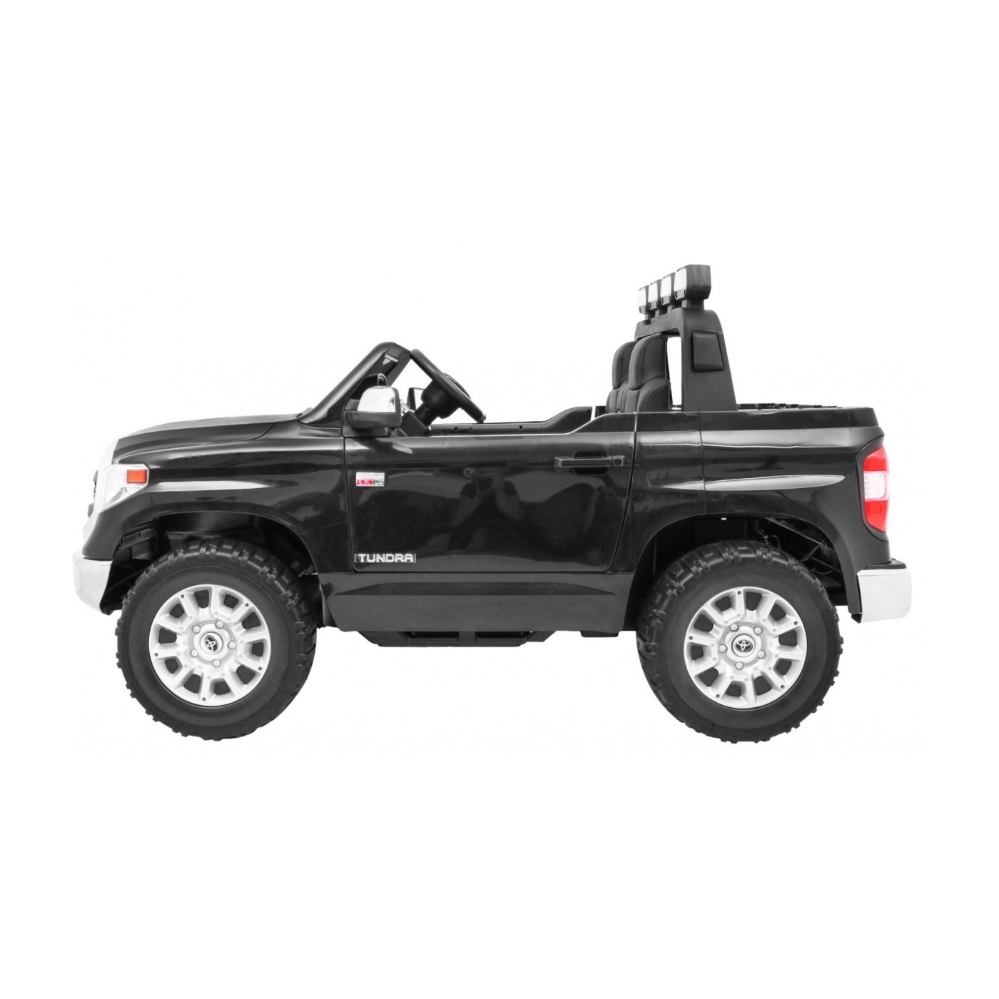 Toyota Tundra XXL Kids černý dálkový ovladač kufr LED audio EVA pomalý start