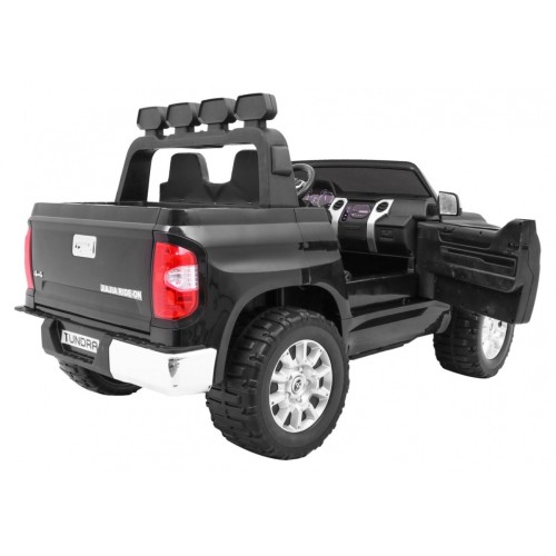 Toyota Tundra XXL Kids černý dálkový ovladač kufr LED audio EVA pomalý start
