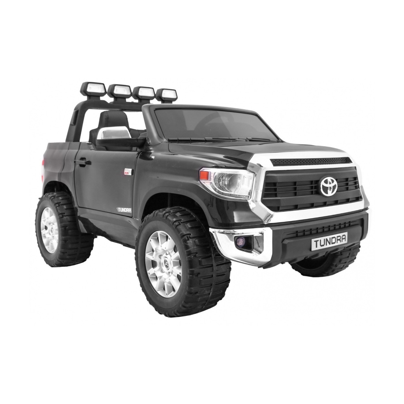 Toyota Tundra XXL Kids černý dálkový ovladač kufr LED audio EVA pomalý start