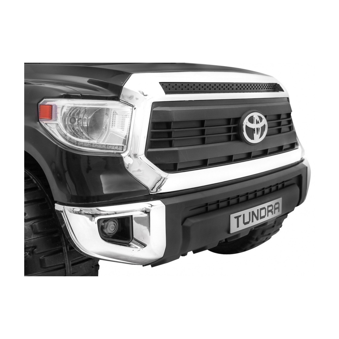Toyota Tundra XXL Kids černý dálkový ovladač kufr LED audio EVA pomalý start