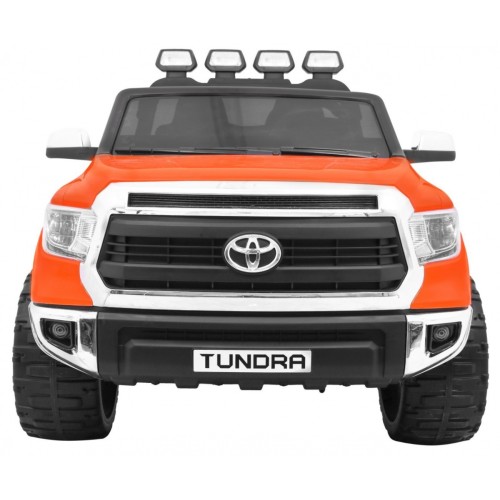 Toyota Tundra XXL Děti Oranžový Dálkový Kufr LED Audio EVA Pomalý Start