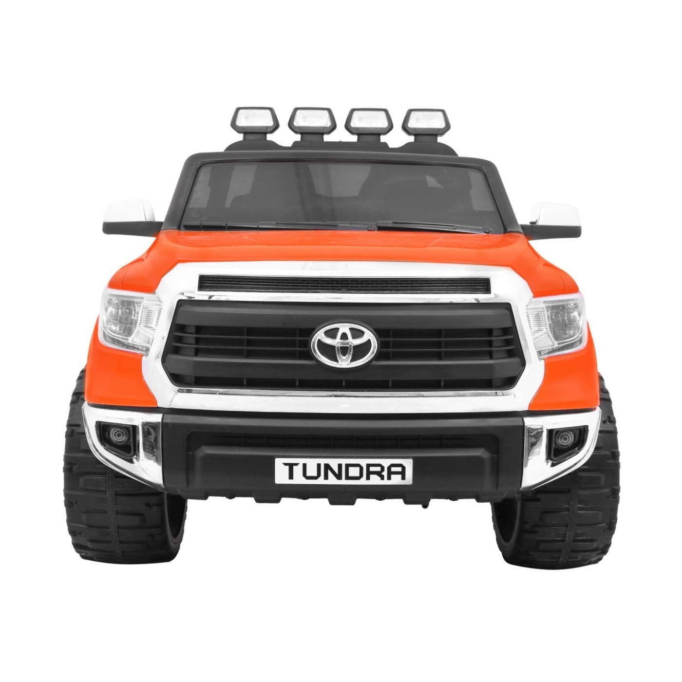 Toyota Tundra XXL Děti Oranžový Dálkový Kufr LED Audio EVA Pomalý Start