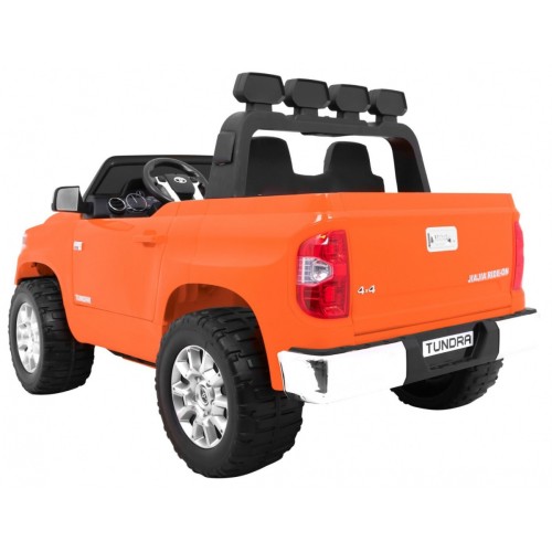 Toyota Tundra XXL Děti Oranžový Dálkový Kufr LED Audio EVA Pomalý Start