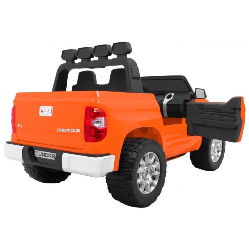 Toyota Tundra XXL Děti Oranžový Dálkový Kufr LED Audio EVA Pomalý Start