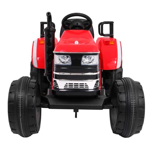 Blazin BW Bateriově napájený traktor Červený Dálkový Pomalý Start Světelné Zvuky