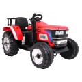 Blazin BW Bateriově napájený traktor Červený Dálkový Pomalý Start Světelné Zvuky
