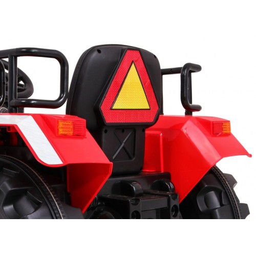 Blazin BW Bateriově napájený traktor Červený Dálkový Pomalý Start Světelné Zvuky