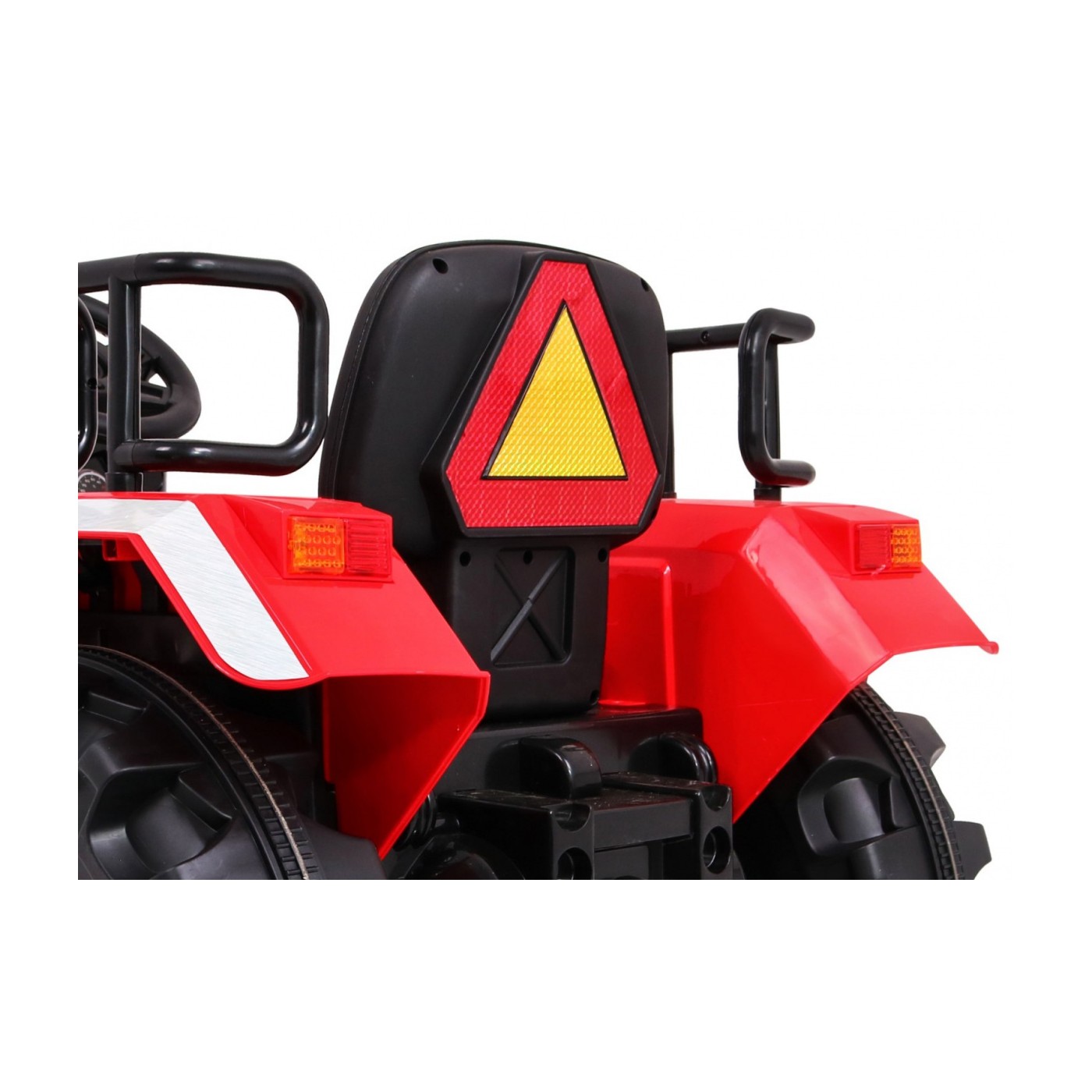 Blazin BW Bateriově napájený traktor Červený Dálkový Pomalý Start Světelné Zvuky
