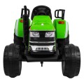 Černobílý traktor Blazin na baterii Zelené dálkové světlo pomalého startu Zvuky
