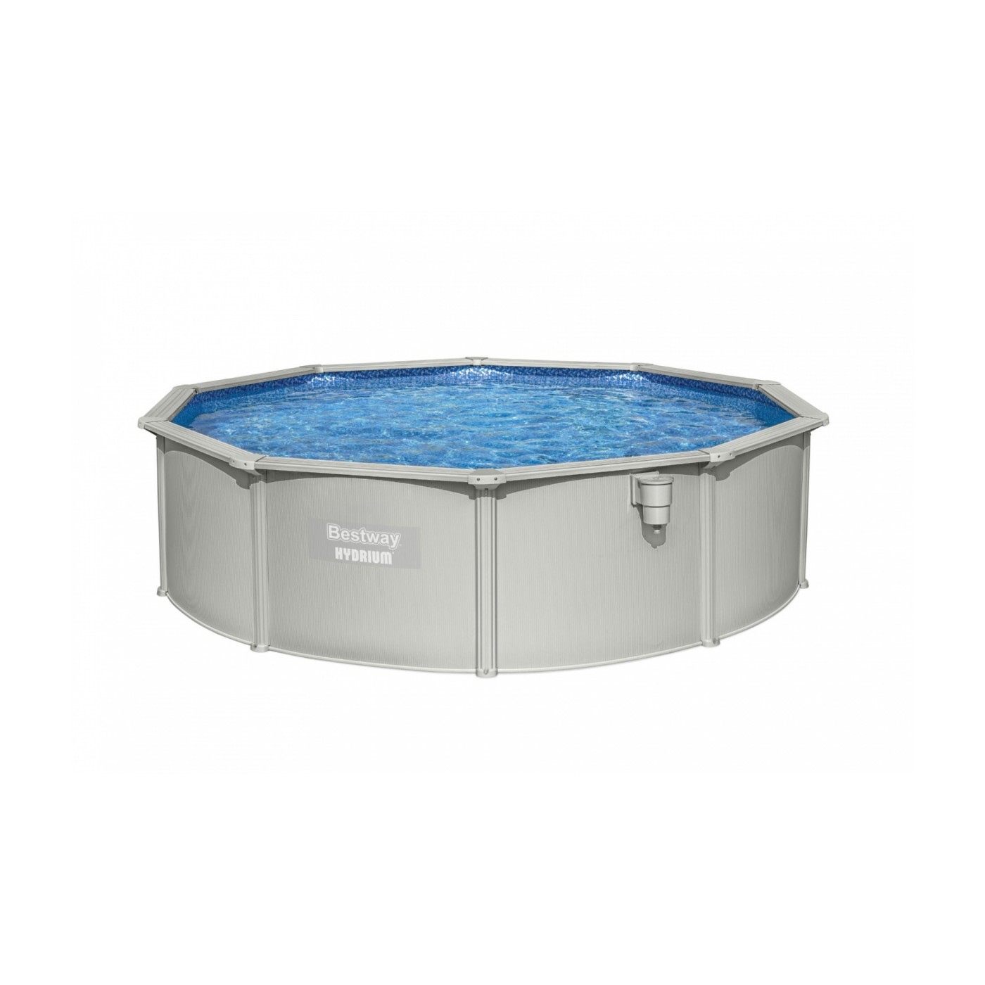 Panelový bazén HYDRIUM 460x120 kulatý 15 stop BESTWAY 8v1 + pískové čerpadlo