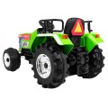 Černobílý traktor Blazin na baterii Zelené dálkové světlo pomalého startu Zvuky