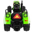 Černobílý traktor Blazin na baterii Zelené dálkové světlo pomalého startu Zvuky
