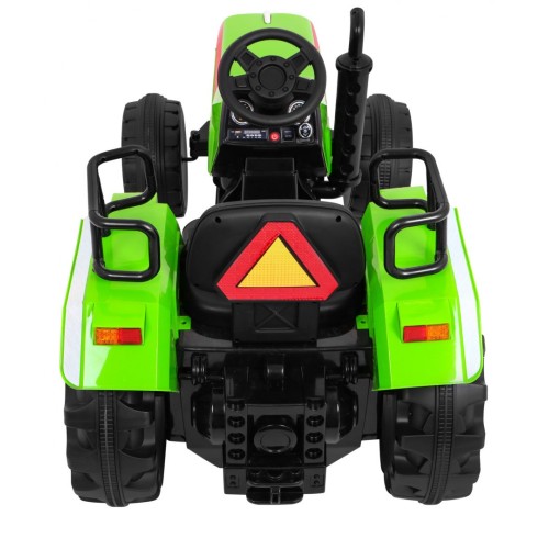 Černobílý traktor Blazin na baterii Zelené dálkové světlo pomalého startu Zvuky