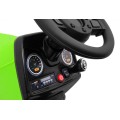 Černobílý traktor Blazin na baterii Zelené dálkové světlo pomalého startu Zvuky