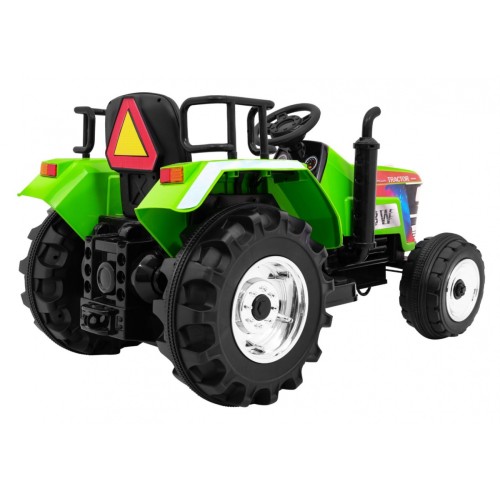 Černobílý traktor Blazin na baterii Zelené dálkové světlo pomalého startu Zvuky