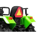 Černobílý traktor Blazin na baterii Zelené dálkové světlo pomalého startu Zvuky